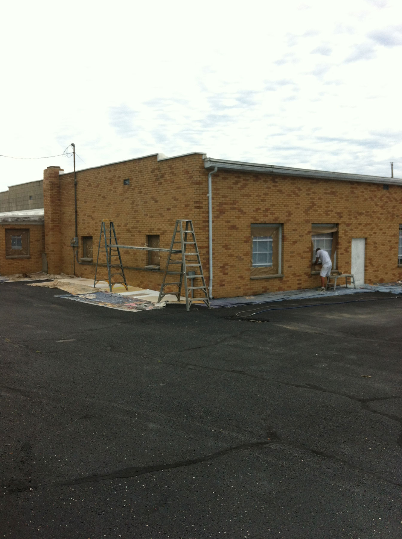 Commercial Exterior - before